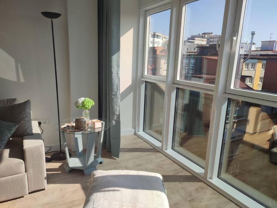 178A Mar De Gijon Apto Con Vistas Eksteriør bilde
